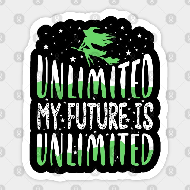 My Future Is Unlimited Sticker by KsuAnn